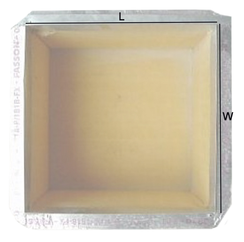 Antimicrobial Duct Board, Return Air Box, R4 1